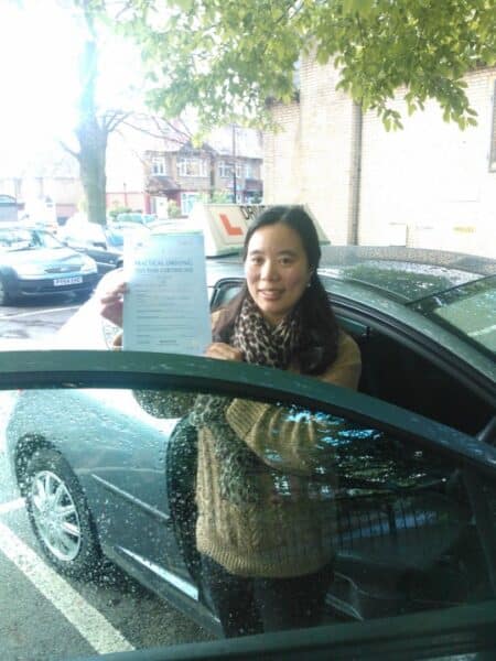 hannah passed her practical driving test