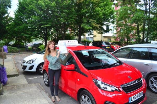 Joanna passed her automatic practical driving test first time with Drive with Nik