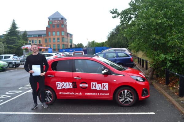 Manual Driving Lessons Southgate. George passed his manual driving test with Drive with Nik.