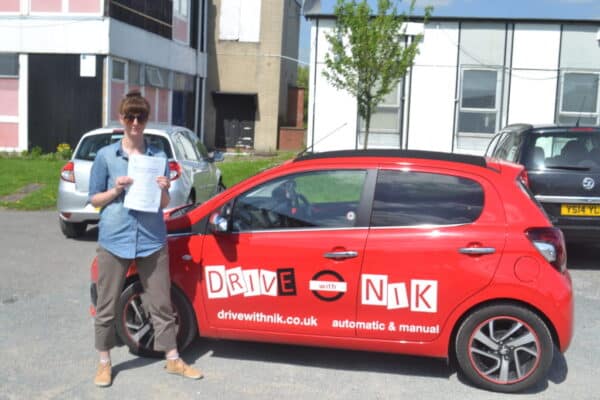 Driving Lessons Crouch End. Emily passed her test.