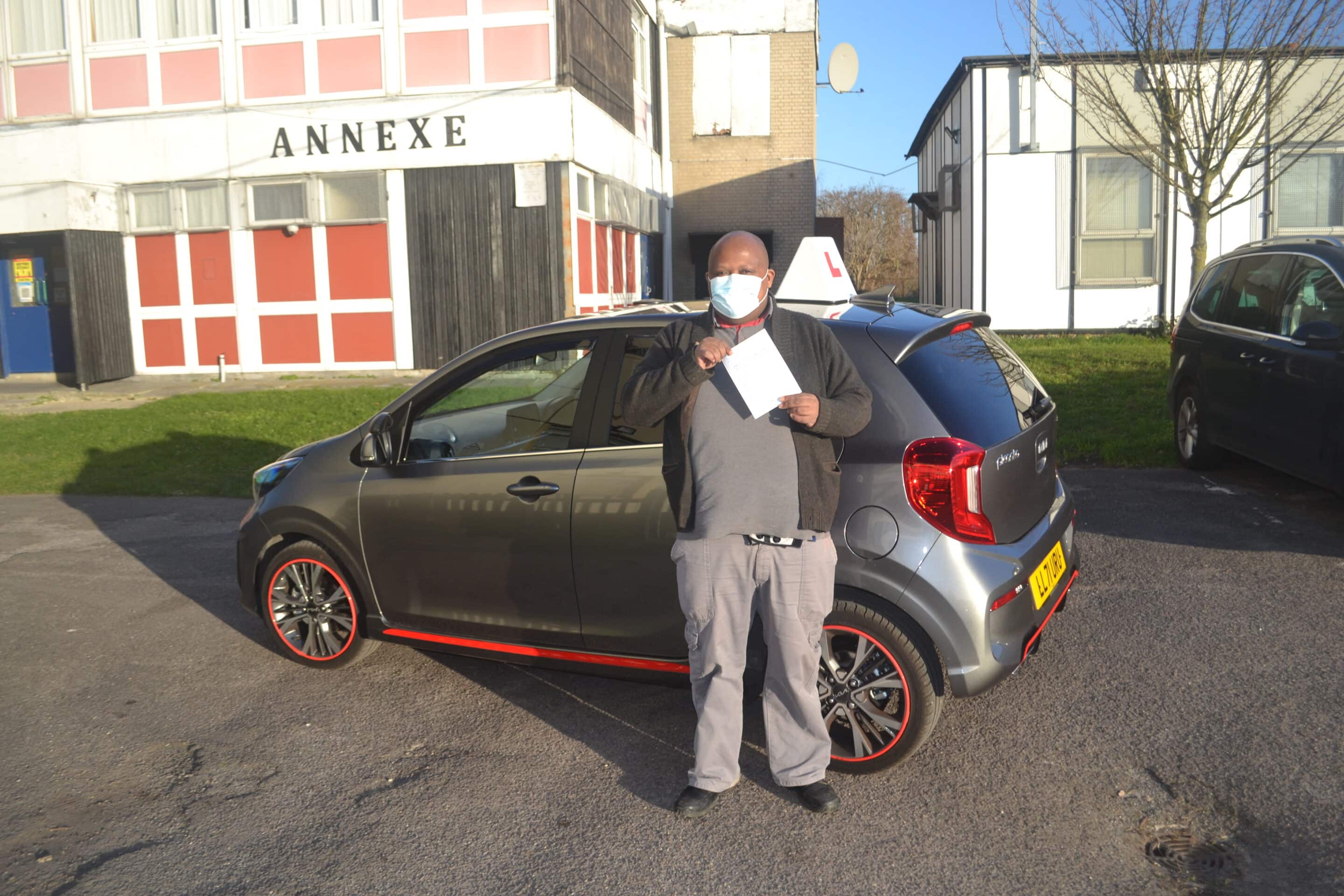 Driving Lessons Bounds Green. Thabo passed first time with Drive with Nik.