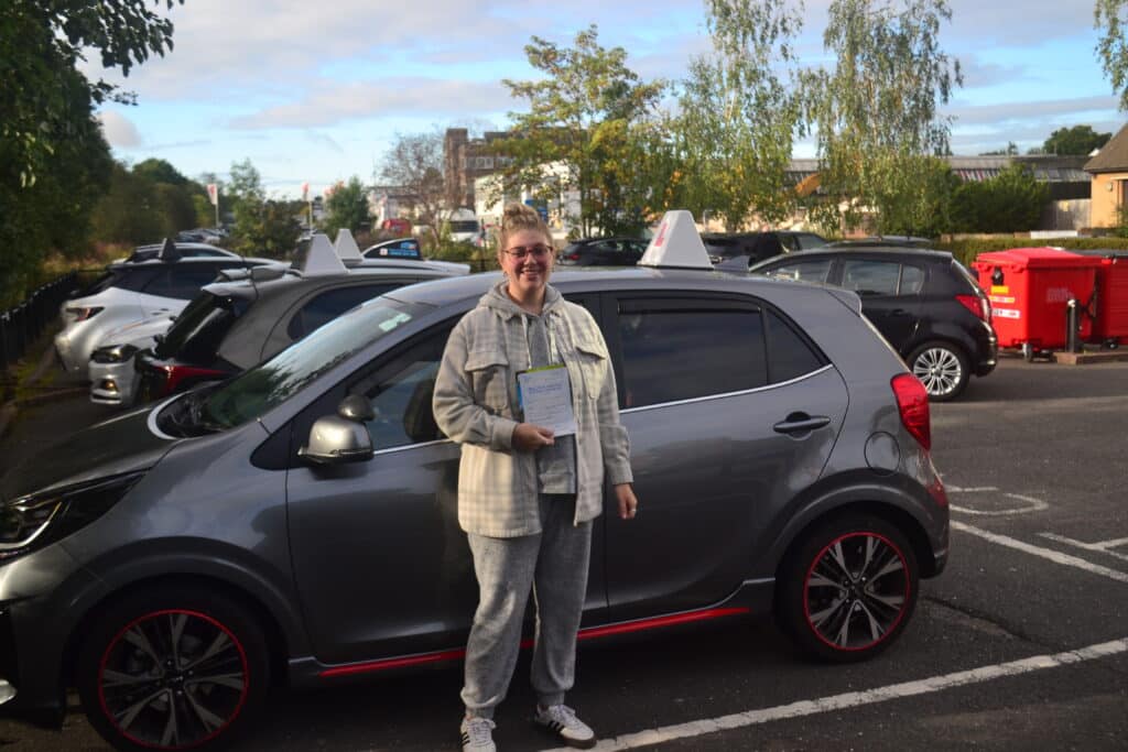 Driving Lessons Enfield. Ashley passed her driving test first time with Drive with Nik.