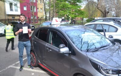 Driving Lessons North London. Jamie passed 1st time.