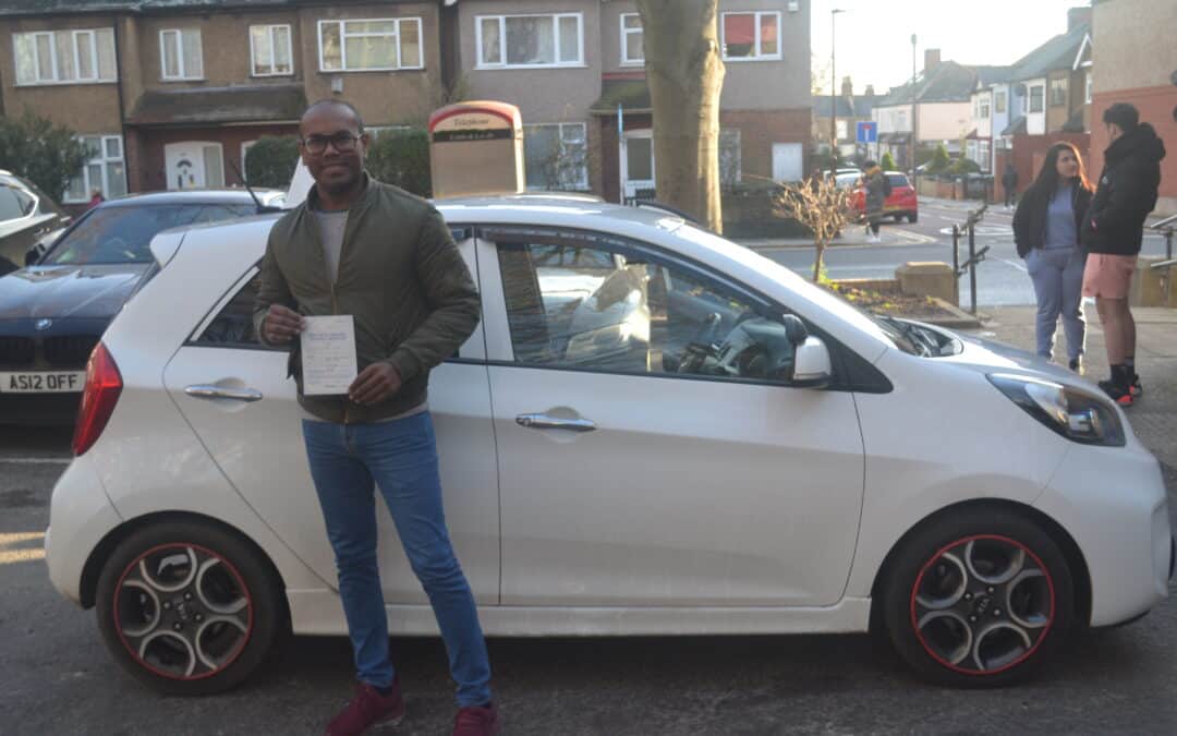 Driving Lessons Bounds Green. Dharmdeo passed 1st time.
