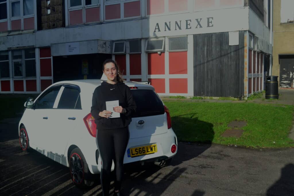 Driving Lessons Enfield. Elena passed her practical driving test at the first attempt with Drive with Nik.