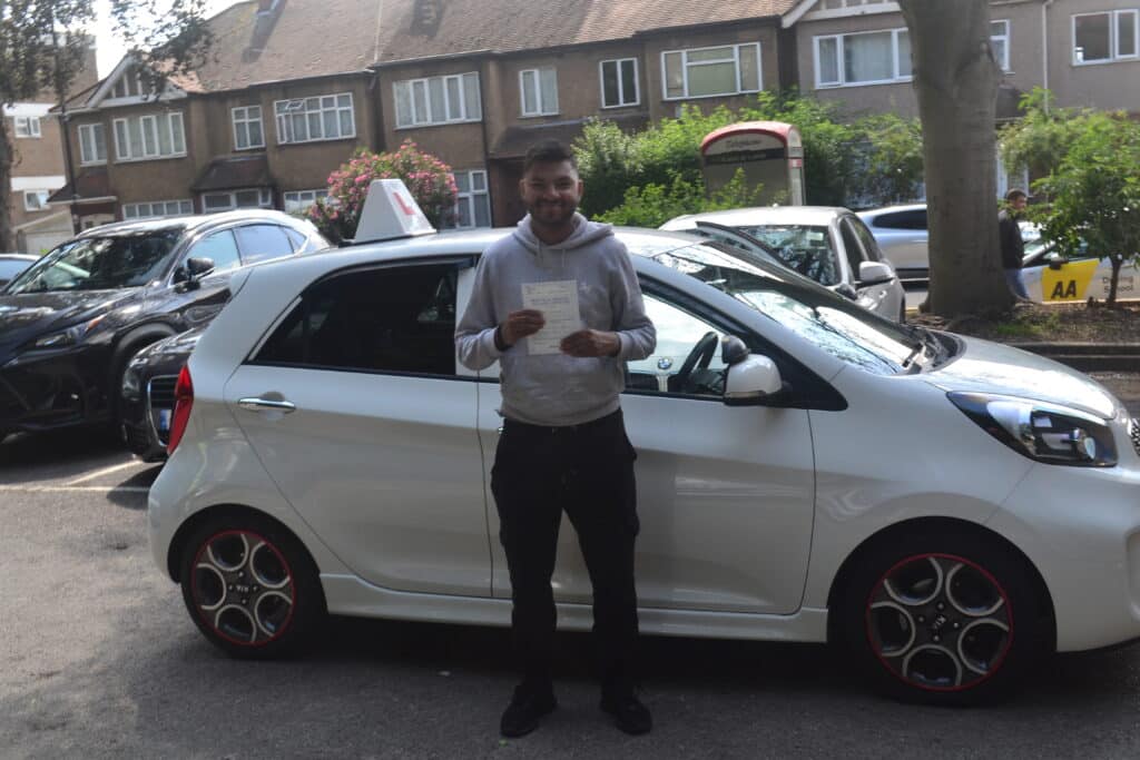 Driving Lessons New Southgate. Ifran passed first time with Drive with Nik.
