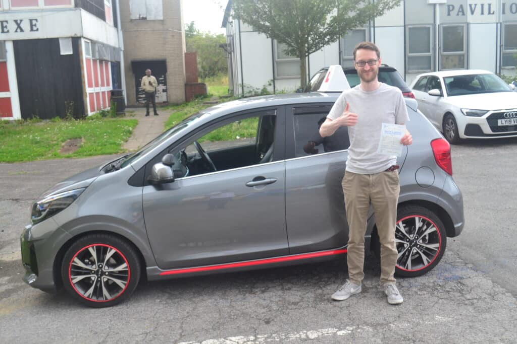 Driving Lessons North London. Ronan passed his driving test with Drive with Nik.