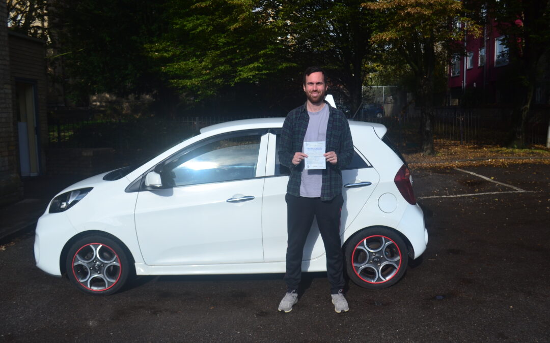 Driving Lessons Enfield. Chris just passed.