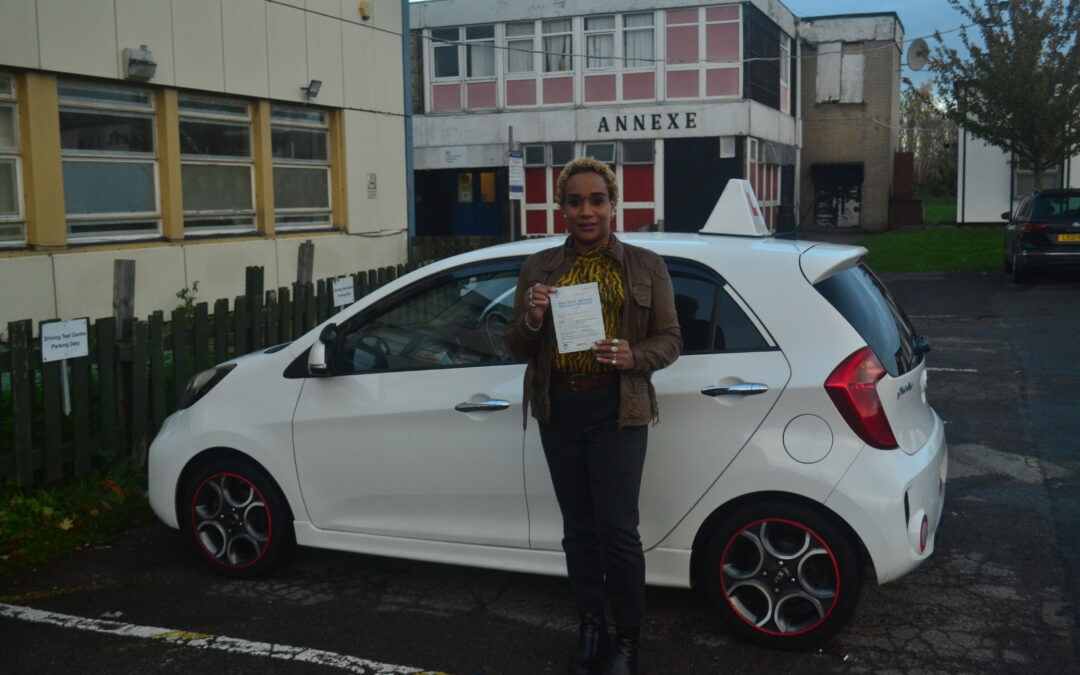Driving Lessons New Southgate. Sienna just passed.