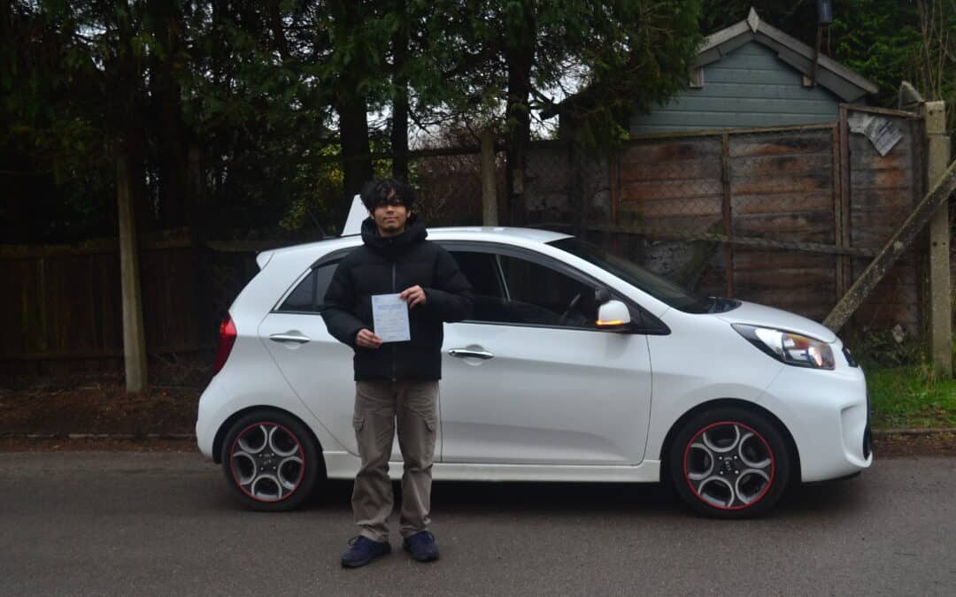 Driving Lessons North London. Rish passed.