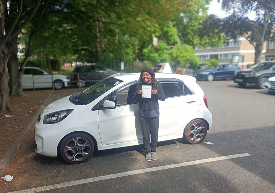 Driving Lessons North London. Reine just passed.
